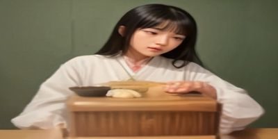小莫骚麦2026夏季新品发布会现场，展台设计清新，产品陈列整齐，参观者驻足欣赏